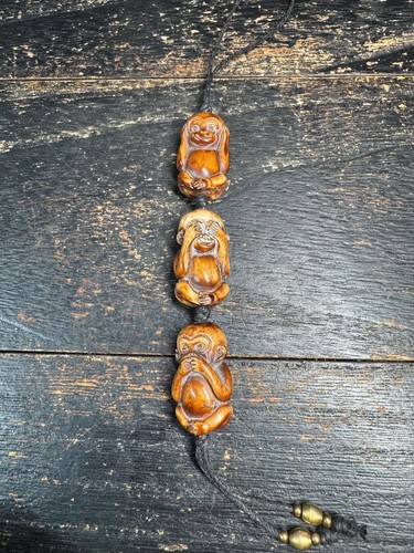 Hand carved tibetan - hand-carved, bone