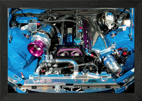 2jz engine framed - engine,