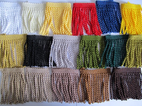 8cm thick silky bullion fringe - thick,