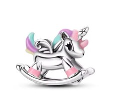 Unicorn Rocking Charm Sterling