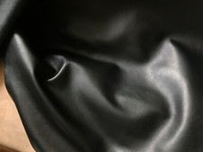 Soft smooth black leather - smooth,
