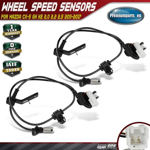 Abs wheel speed sensor - wheel, rear