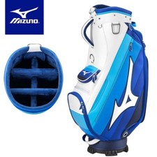 Mizuno Tour Staff Mid Golf Cart Bag White/Blue Staff - NEW! 2025