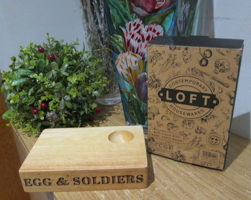 Loft housewares wooden egg - wooden,