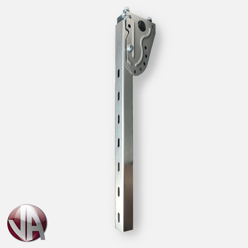 Hinged sideguard mounting leg - mounting,
