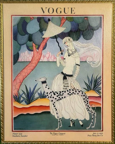 Vogue vintage cover wall - vogue, art