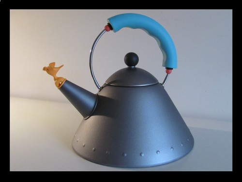 Alessi anthracite whistling - :,