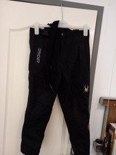 Black Boys Spyder Ski/Snowboarding Trousers- XL