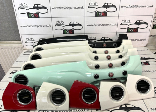 Fiat 500 dash - panel, x5