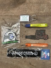 Key Rings Joblot. M/Cycle Advertising,Toyota F/Lift. Tattoo. New & Pre Owned.