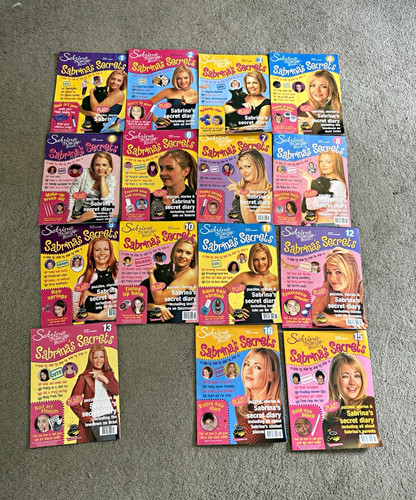 Sabrina secrets magazine lot - sabrina's,