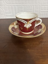 Lovely Antique Cup & Saucer, Possibly Samuel Alcock