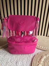 Kipling Barbie Darlee Medium Clear Barbie Backpack New Without Tags 