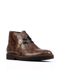 Clarks Originals Desert Boot 2 Ladies Dark Tan Snake UK 5 D EU 38