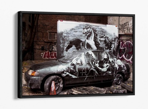 Banksy east side horses - side, -deep