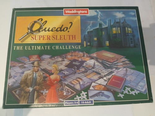 Cluedo super sleuth - board, game