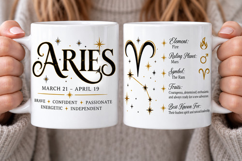 Zodiac mugs 11oz mug signs - zodiac,
