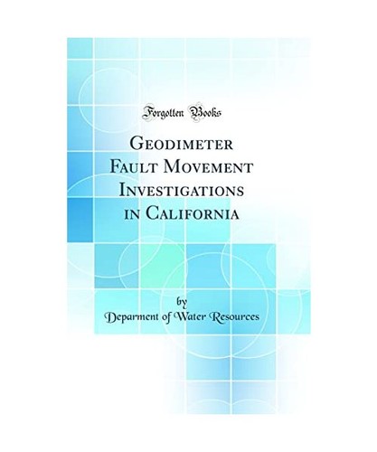 Geodimeter fault movement - fault,