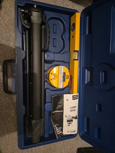 Laser level with tripod - level,