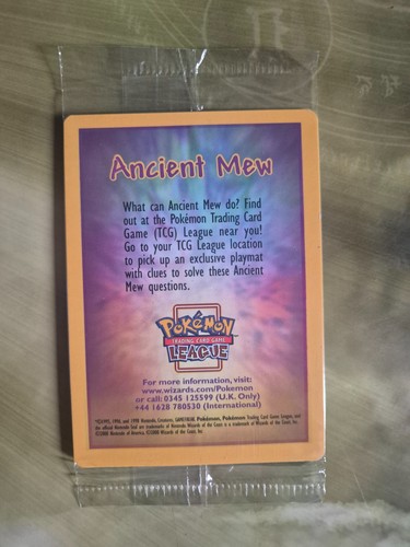 Ancient mew pokemon - ancient,