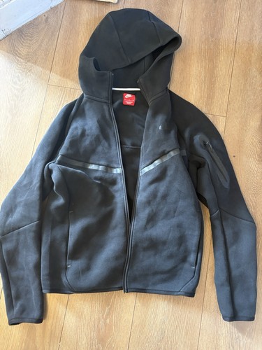 Nike black tech - black, fleece