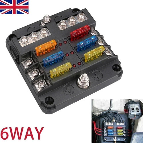 Way blade fuse - 6,