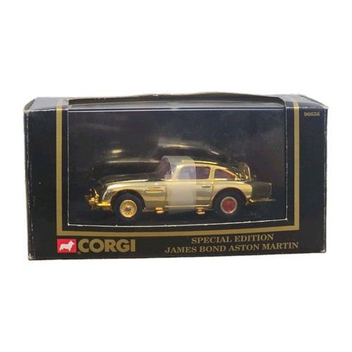 Gold corgi aston martin - gold,