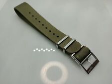 New Geckota Watchgecko 20mm Single Pass Green Nylon Military Watch Strap 6A71