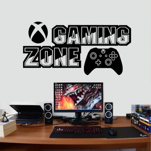Gamer gaming zone - gamer, controller