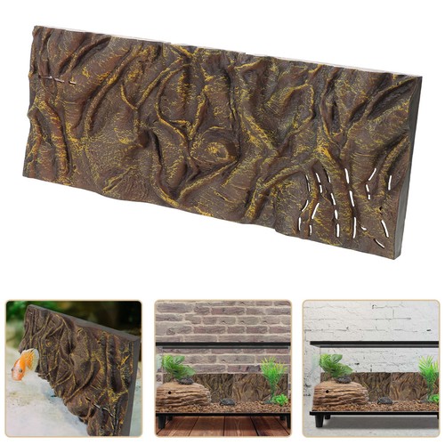 Decorative black resin fish - black,