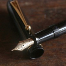 Pilot Namiki Custom 67 14K #10 HM Nib Fountain Pen Black Tested w/ New CON-70