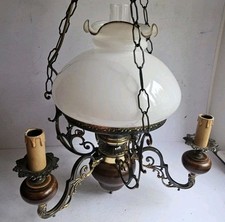 Vintage Wooden  Brass/ Bronze