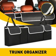 Portable Car Storage Box Foldable Car Trunk Storage Bag Storage Organizer Bag UK