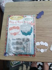 Joanna Sheen Ring of Rose Die & 9 Piece Stamp Set