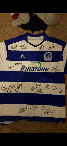 Qpr signed shirt - qpr,