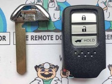 U HONDA CRV KEYLESS REMOTE 3 BUTTON + NEW UNCUT KEY BLADE WESTON SUPER MARE