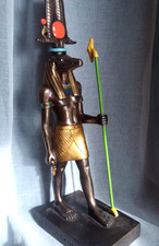 Heavy Veronese Ancient Egyptian God Anubis Statue Figurine Bronzed Effect