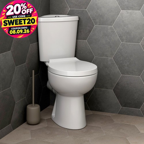 Bathroom close coupled corner - bathroom,