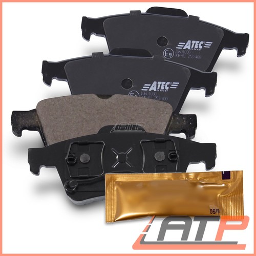 Brake pad set rear - set, for