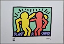 Keith Haring Untitled Signed