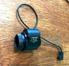 BISCHKE, DC Iris Lens, F1.4, 3.5-8mm, Tele/wide CCTV Camera Lens. Japan.