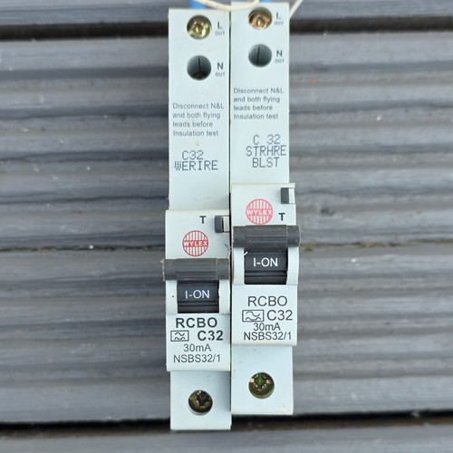Wylex rcbo nsbs32 32a type - wylex,