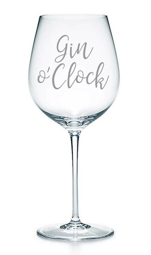 Gin clock vinyl decal - -,
