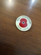 Pin Badge - WW1 Centenary 1918