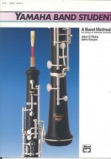 YAMAHA BAND STUDENT OBOE Book