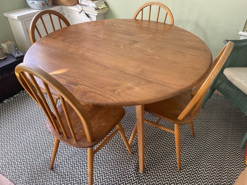 Mid century ercol drop - drop, leaf