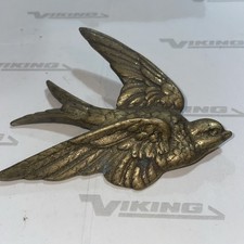 Vintage Brass Flying Swallow