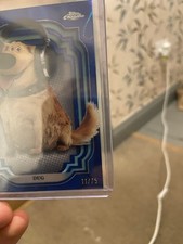 Topps Disney Chrome 2024 Dug The Dog From Up Blue   Numbered 11/75