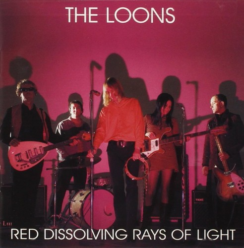 Loons red dissolving rays - dissolving,