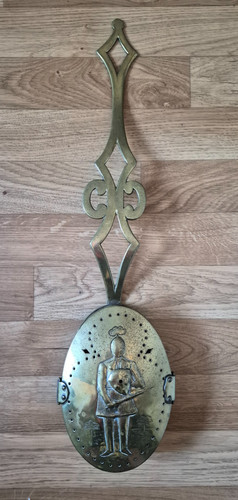 Vintage brass bed warmer - vintage, –